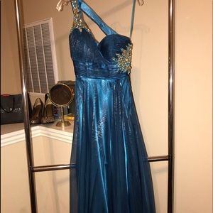 Aquamarine prom dress